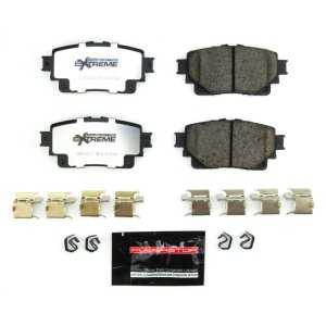 Toyota Highlander Brake Pads - Rear - PowerStop - Z36 Truck & Tow Carbon-Fiber Ceramic - `20-`21