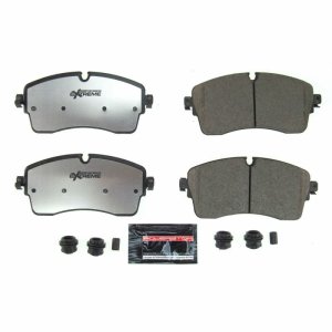Land Rover Discovery Brake Pads - Front - PowerStop - Z36 Truck & Tow (Carbon-Fiber Ceramic) w/Hardware - `18-`19 Land Rover Discovery Brake Pads - Front - PowerStop - Z36 Truck & Tow (Carbon-Fiber Ceramic) w/Hardware - `18-`19