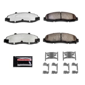 Ford F-150 Brake Pads - Front - PowerStop - Z36 Truck & Tow Carbon-Fiber Ceramic - `97-`03