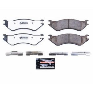 Dodge Ram 2500 Brake Pads - Rear - PowerStop - Z36 Truck & Tow Carbon-Fiber Ceramic - `01-`08 Dodge Ram 2500 Brake Pads - Rear - PowerStop - Z36 Truck & Tow Carbon-Fiber Ceramic - `01-`08