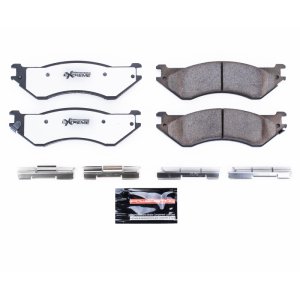 Dodge Ram 2500 Brake Pads - Rear - PowerStop - Z36 Truck & Tow Carbon-Fiber Ceramic - `01-`08