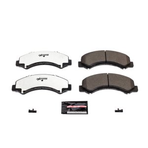 Chevrolet W3500 Tiltmaster Brake Pads - Front - PowerStop - Z36 Truck & Tow - `98-`00