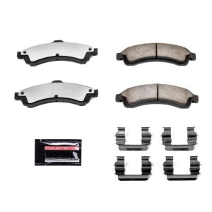 Buick Rainier Brake Pads - Front - PowerStop - Z36 Truck & Tow, Carbon-Fiber Ceramic - `04-`05