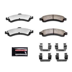 Buick Rainier Brake Pads - Front - PowerStop - Z36 Truck & Tow, Carbon-Fiber Ceramic - `04-`05