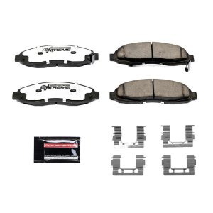 Dodge Dakota Brake Pads - Front - PowerStop - Z36 Truck & Tow Carbon-Fiber Ceramic - `03-`04