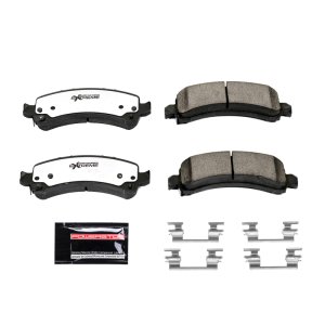 Chevrolet Express 2500 Brake Pads - Rear - PowerStop - Z36 Truck & Tow - `03-`19