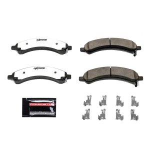 Chevrolet Express 3500 Brake Pads - Rear - PowerStop - Z36 Truck & Tow Carbon-Fiber Ceramic - `03-`09
