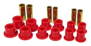 Ford F-350 Super Duty Bushing Kit - Front - Prothane - Spring/Shackle - Red - `99-`04 Ford F-350 Super Duty Bushing Kit - Front - Prothane - Spring/Shackle - Red - `99-`04