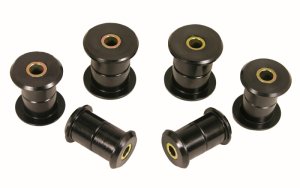 Chevrolet Silverado 2500 Spring/Shackle Bushings - Rear - Prothane - Black - `99-`14