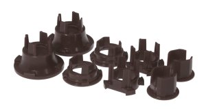 Chevrolet Camaro Subframe Bushing Insert Kit - Rear - Prothane - Black - 2010 Chevrolet Camaro Subframe Bushing Insert Kit - Rear - Prothane - Black - 2010