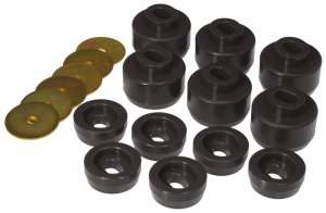 Chevrolet Silverado Bushing Kit - Prothane - Body Mount 12 - Black - `07-`14