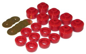 Chevrolet Silverado Bushing Kit - Prothane - Body/Subframe - Red - `99-`07