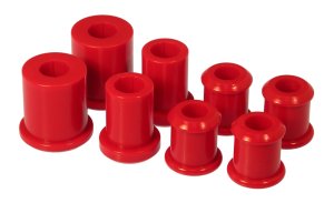 Chevrolet Corvette Control Arm Bushings - Front - Prothane - PRO - Red - `97-`13