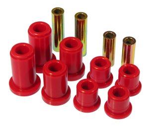 Chevrolet 1500HD Control Arm Bushings - Front - Prothane - Red - `01-`07