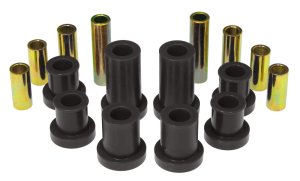 Chevrolet Silverado Control Arm Bushings - Upper/Lower Front - Prothane - Black - `07-`14