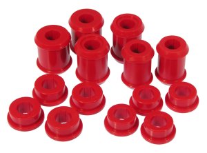 Chevrolet Corvette Control Arm Bushings - Rear - Prothane - Red - `97-`13