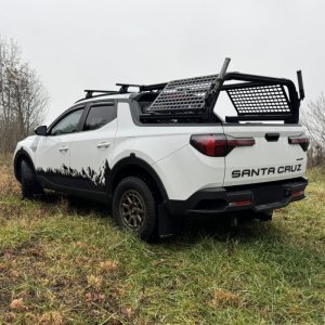 Hyundai Santa Cruz Cargo Rack - Putco - Venture TEC - `22-`23