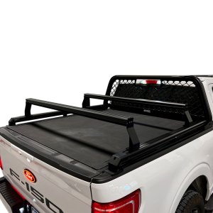 Ford F-150 Cross Bar Rack - Putco - Venture TEC Quick - Textured Matte Black - `21-`23