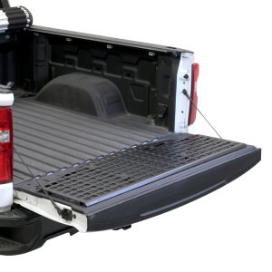 Chevrolet Silverado 2500 Tailgate MOLLE Panel - Putco - MOLLE, 10-gauge Aluminum, Mini-textured Black Powder Coat - Mini-textured Black - `20-`22