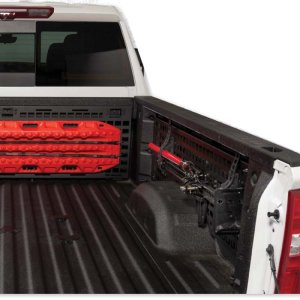 GMC Sierra Molle Panels - Passenger Side - Putco - 6.5ft (Standard Box) Molle - Black - `14-`18