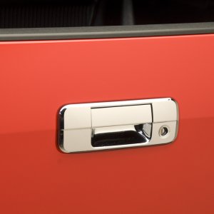 Toyota Tundra Tailgate Handle Cover - Rear - Putco - Without Backup Camera - Chrome - `07-`13