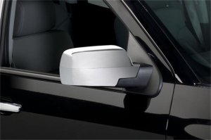 Chevrolet Silverado Mirror Covers - Putco - Full Tape On - Chrome - `14-`18 Chevrolet Silverado Mirror Covers - Putco - Full Tape On - Chrome - `14-`18