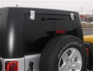 Jeep Wrangler Exterior Trim Accessories - Rear Upper - Putco - Door Hinge Cover - Chrome - `07-`18 Jeep Wrangler Exterior Trim Accessories - Rear Upper - Putco - Door Hinge Cover - Chrome - `07-`18