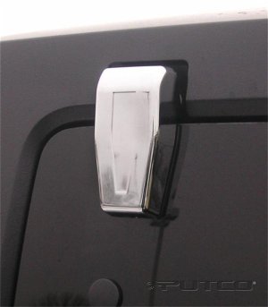 Jeep Wrangler Exterior Trim Accessories - Rear Upper - Putco - Door Hinge Cover - Chrome - `07-`18 Jeep Wrangler Exterior Trim Accessories - Rear Upper - Putco - Door Hinge Cover - Chrome - `07-`18