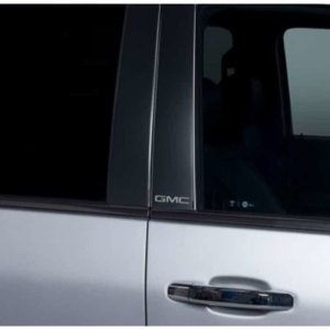GMC Sierra Pillar Posts - Putco - Black Platinum - `14-`19