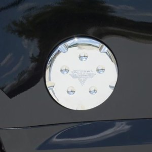 Chevrolet Tahoe Fuel Tank Door Cover - Putco - Chrome - `07-`14