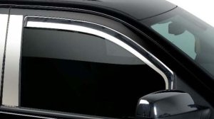 Ford F-250 Window Visors (2) - Front - Putco - Element Chrome - Chrome - `24-`27