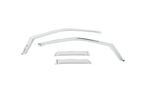 Ford F150 Window Visors - Putco - Element Chrome - Chrome - `15-`20