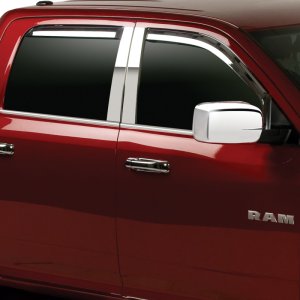 Ram 1500 Window Visors - Putco - Element Chrome - Chrome - `09-`18