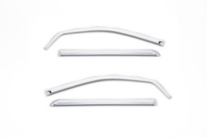 GMC Sierra Window Visors - Putco - Element - Chrome - `14-`19 GMC Sierra Window Visors - Putco - Element - Chrome - `14-`19