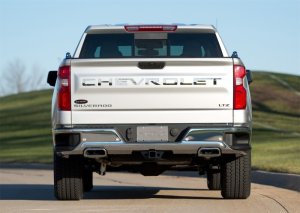 Chevrolet Silverado 1500 Tailgate Emblem - Putco - Stainless Steel - `19-`26