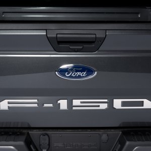 Ford F-150 Lettering Emblems - Rear Tailgate - Putco - Cut Letters - Stainless Steel - `18-`20 Ford F-150 Lettering Emblems - Rear Tailgate - Putco - Cut Letters - Stainless Steel - `18-`20