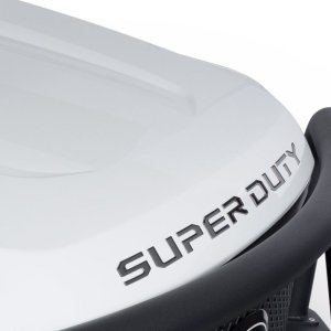 Ford F450 Lettering Emblems - Hood - Putco - Black Platinum - `23-`26