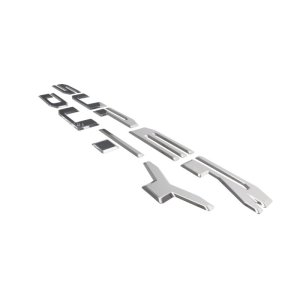 Ford F250 Lettering Emblems - Hood - Putco - Stainless Steel - `23-`26