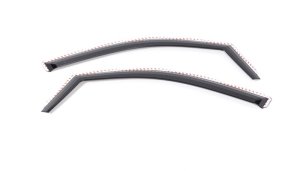 Chevrolet Suburban Element Tinted Window Visors - Front - Putco - In Channel - Tinted - `15-`20