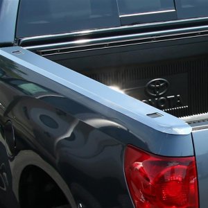 Toyota Tundra Stainless Steel Skins - Rear - Putco - Skins Side Bed Cap with Stake Pocket Hole Cutouts - `07-`13