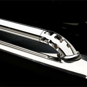 GMC Sierra 1500 Cross Rails - Putco - Oval Chrome Coated Stainless Steel - Chrome - `19-`26