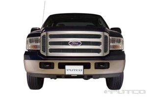 Ford Super Duty F-350 Shadow Billet Grille Insert - Putco - Mirror Finish Aluminum - `05-`07