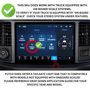 Ford F150 Light Tailgate Bar - Putco - Freedom Blade - `24-`26