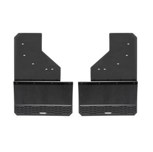 GMC Sierra 2500 Mud Flaps - Front - Putco - Hex Shield - Carbon Black - `20-`26