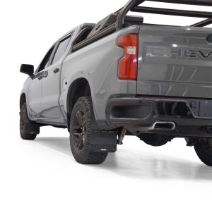 GMC Sierra 2500 Mud Flaps - Front - Putco - Hex Shield - Carbon Black - `20-`26