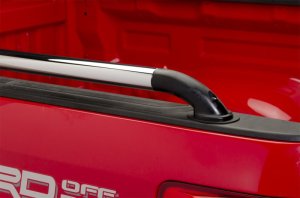 GMC Sierra Truck Bed Side Rail - Putco - SSR Nylon - Black and Polished Stainless Steel - `07-`14