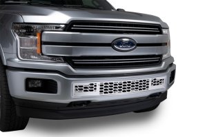 Ford F-150 Bumper Grille Inserts - Putco - Hex Shield - Polished Stainless Steel - `18-`20 Ford F-150 Bumper Grille Inserts - Putco - Hex Shield - Polished Stainless Steel - `18-`20