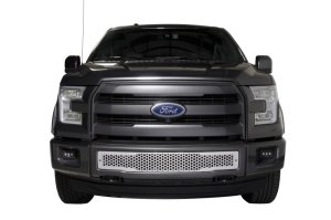 Ford F-150 Bumper Grille Inserts - Putco - Punch Design - `15-`17 Ford F-150 Bumper Grille Inserts - Putco - Punch Design - `15-`17