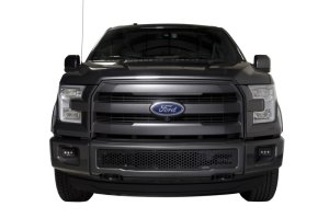 Ford F-150 Bumper Grille Inserts - Putco - Punch Design - Black - `15-`17