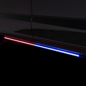 Dodge Durango Blade Rocker Light Kit - Putco - E-Blade Sideliner - Red/Blue w/ White Override - `11-`22 Dodge Durango Blade Rocker Light Kit - Putco - E-Blade Sideliner - Red/Blue w/ White Override - `11-`22